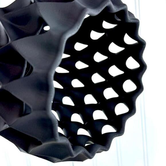 Geometric Pendant Light, Cone Pendant Lamp, Geometric Hanging Lamp - Picture 9 of 10